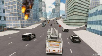 模拟消防车3d游戏下载
