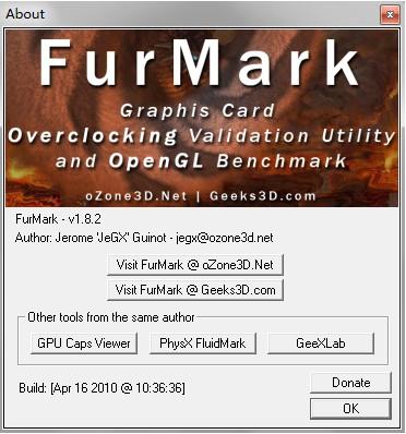 FurMark显卡测试工具最新版下载